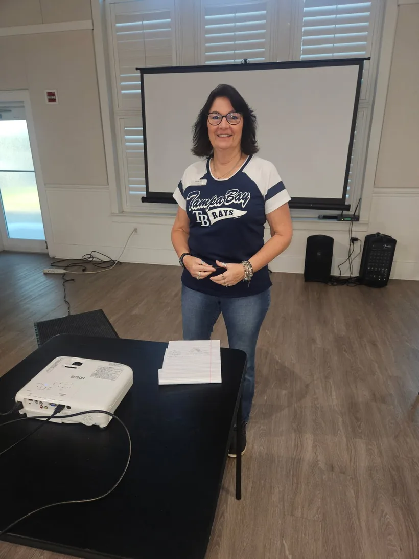 Sandy Wassen of Truist at the PROs Networking Group meeting
