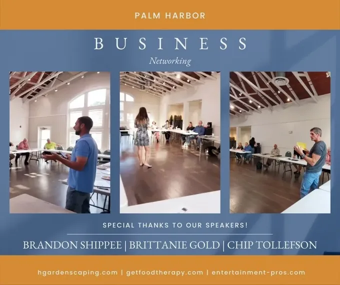 Nothing but amazing professionals! Best business networking in Palm Harbor.