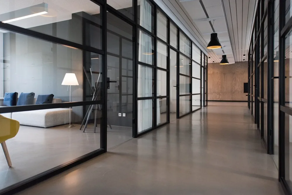 An office hallway in Palm Harbor